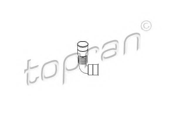 TOPRAN 111360 Шланг, повітровідведення кришки головки циліндра