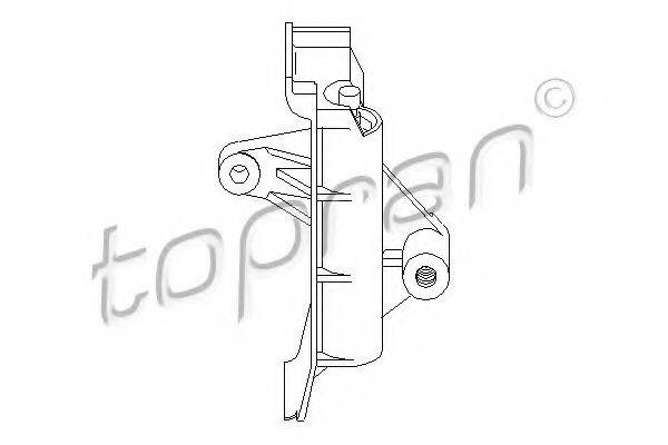 TOPRAN 109143 Пристрій для натягу ременя, ремінь ГРМ