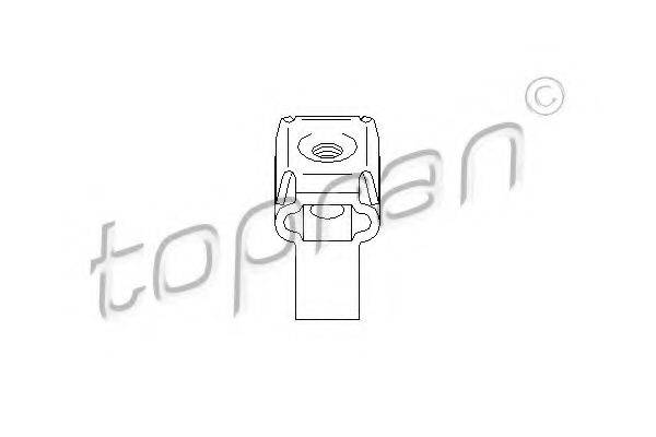 TOPRAN 108766 Підвіска, радіатор