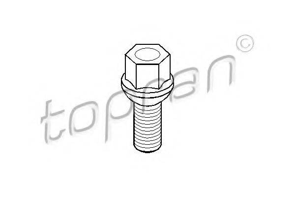 TOPRAN 112225 Болт для кріплення колеса