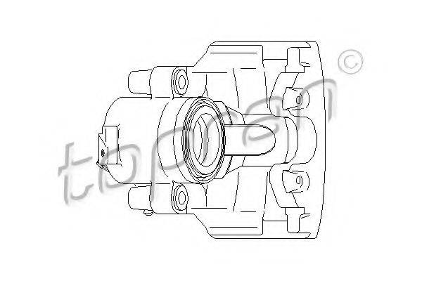 TOPRAN 110289 Гальмівний супорт