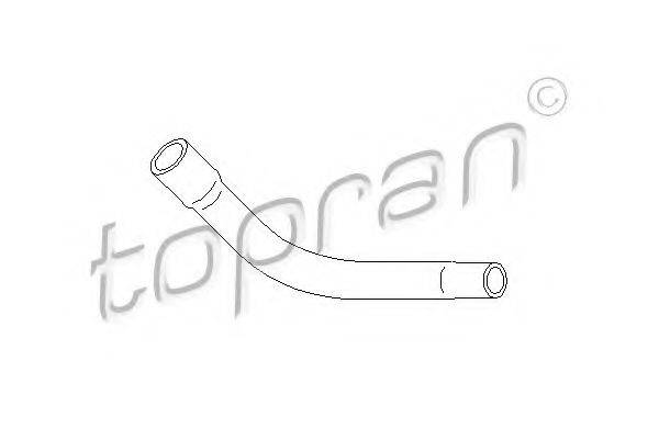 TOPRAN 206559 Шланг, повітровідведення кришки головки циліндра