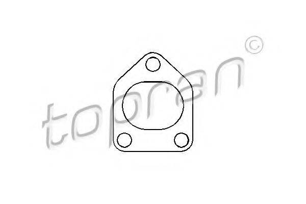TOPRAN 206954 Прокладка, компресор