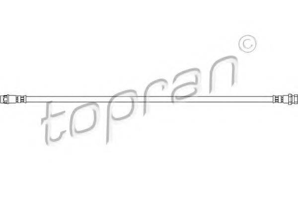 TOPRAN 207227 Гальмівний шланг