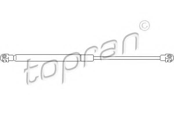 TOPRAN 301038 Газова пружина, кришка багажника