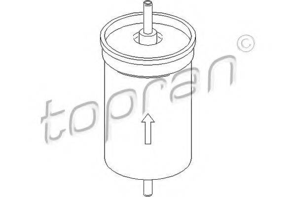 TOPRAN 301661 Паливний фільтр