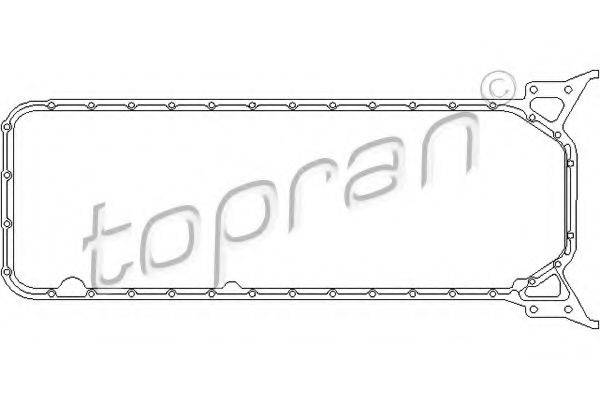 TOPRAN 401225 Прокладка, масляний піддон