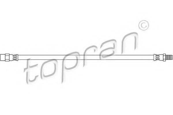 TOPRAN 400217 Гальмівний шланг