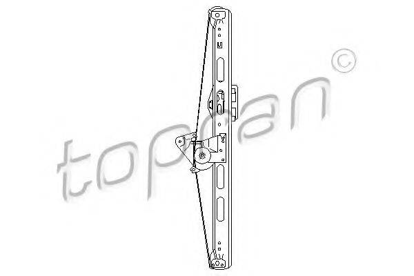 TOPRAN 401850 Підйомний пристрій для вікон