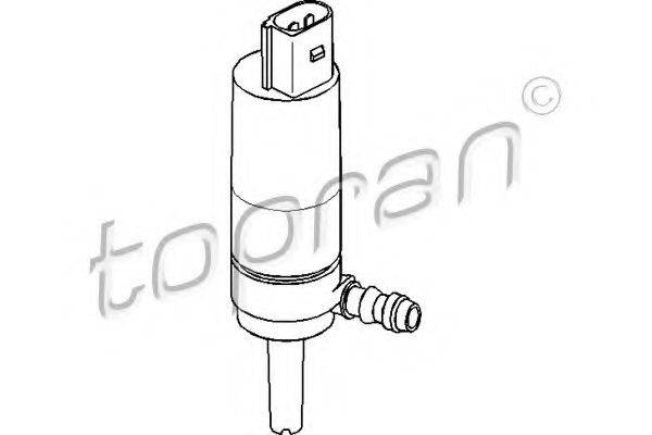 TOPRAN 401028 Водяний насос, система очищення фар