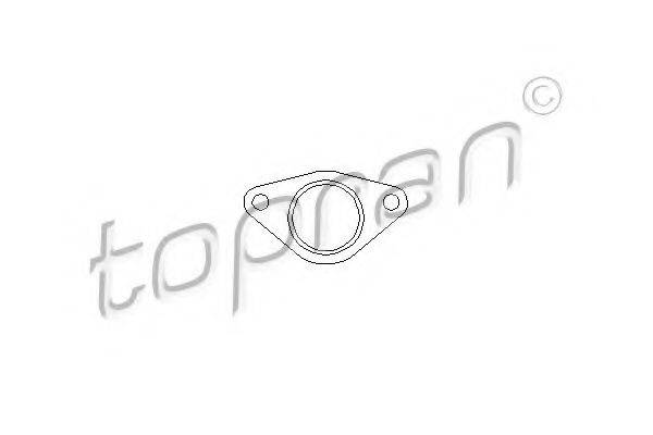 TOPRAN 500831 Прокладка, впускний колектор