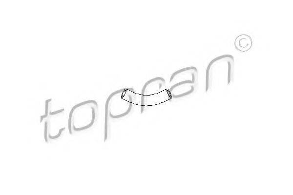 TOPRAN 722086 Шланг, повітровідведення кришки головки циліндра