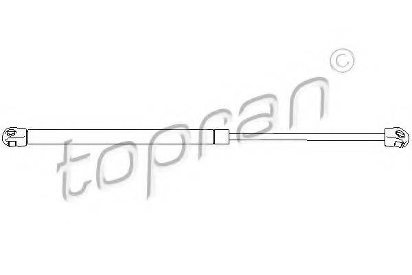 TOPRAN 207735 Газова пружина, кришка багажника