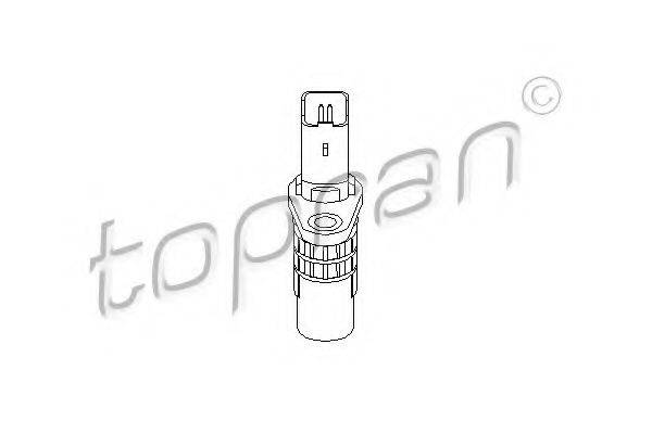 TOPRAN 207846 Датчик частоти обертання, керування двигуном