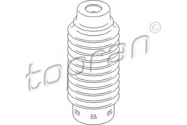 TOPRAN 722787 Захисний ковпак / пильник, амортизатор