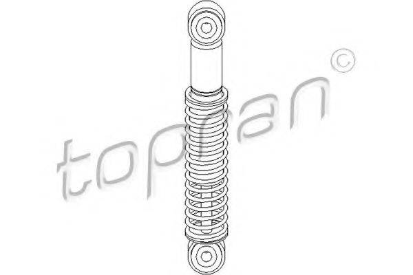 TOPRAN 113129 Пристрій для натягу ременя, ремінь ГРМ
