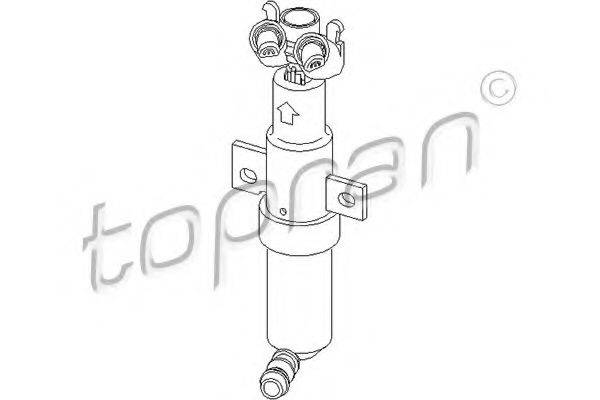 TOPRAN 113439 Розпилювач води для чищення, система очищення фар