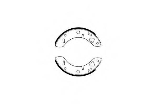 SBS 011 Комплект гальмівних колодок