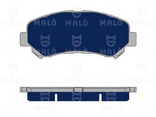 MALO 1050080 Комплект гальмівних колодок, дискове гальмо