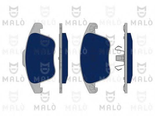 MALO 1050255 Комплект гальмівних колодок, дискове гальмо