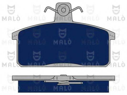 MALO 1050288 Комплект гальмівних колодок, дискове гальмо