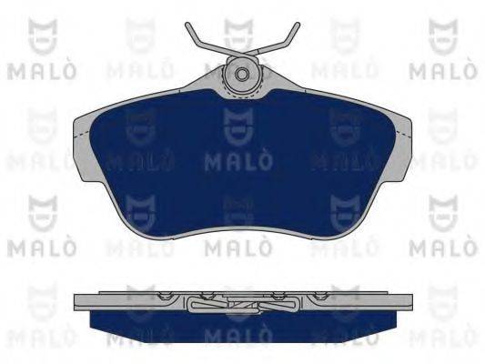 MALO 1050348 Комплект гальмівних колодок, дискове гальмо