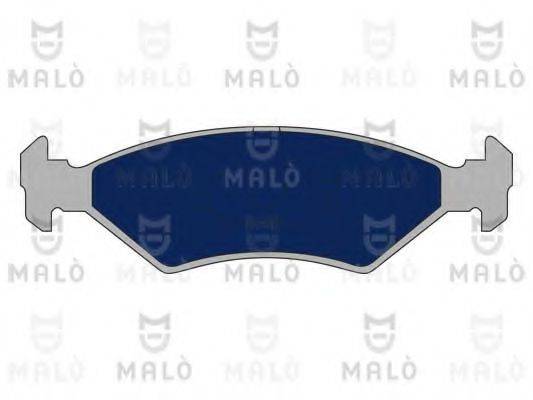 MALO 1050517 Комплект гальмівних колодок, дискове гальмо
