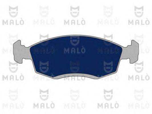 MALO 1050522 Комплект гальмівних колодок, дискове гальмо