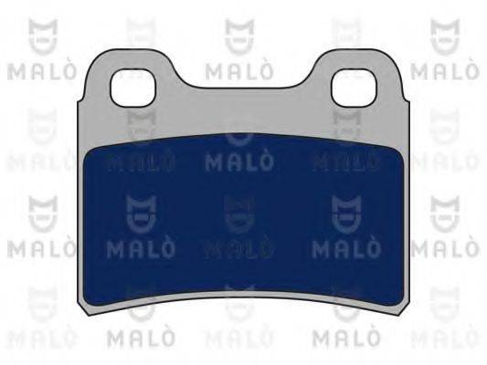 MALO 1050527 Комплект гальмівних колодок, дискове гальмо