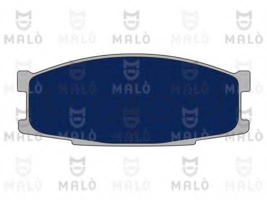 MALO 1050554 Комплект гальмівних колодок, дискове гальмо