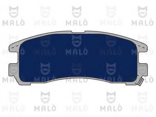 MALO 1050559 Комплект гальмівних колодок, дискове гальмо