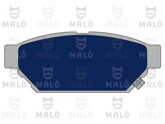 MALO 1050562 Комплект гальмівних колодок, дискове гальмо