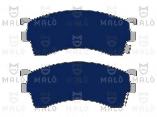 MALO 1050585 Комплект гальмівних колодок, дискове гальмо