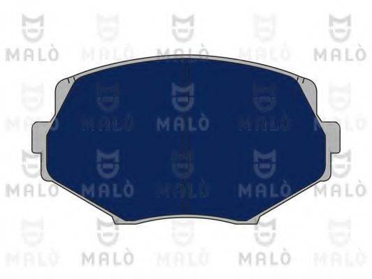 MALO 1050587 Комплект гальмівних колодок, дискове гальмо
