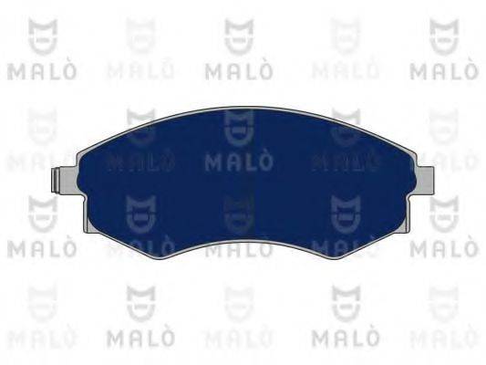 MALO 1050625 Комплект гальмівних колодок, дискове гальмо