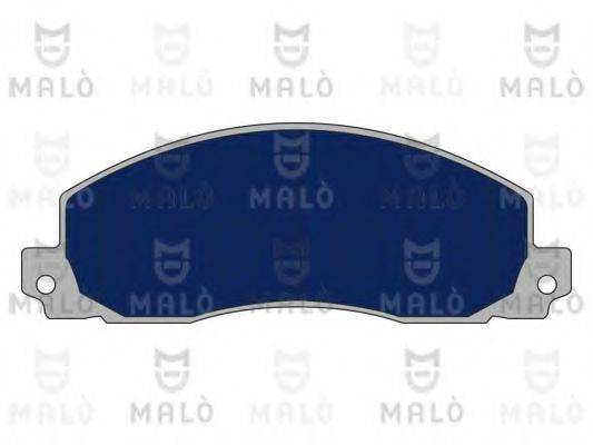 MALO 1050665 Комплект гальмівних колодок, дискове гальмо