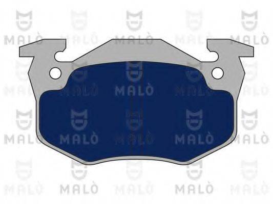 MALO 1050668 Комплект гальмівних колодок, дискове гальмо