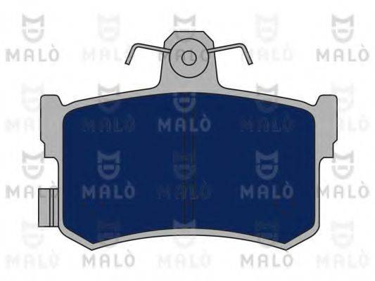 MALO 1050688 Комплект гальмівних колодок, дискове гальмо