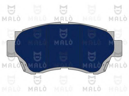 MALO 1050731 Комплект гальмівних колодок, дискове гальмо