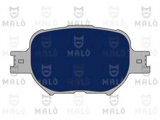 MALO 1050749 Комплект гальмівних колодок, дискове гальмо