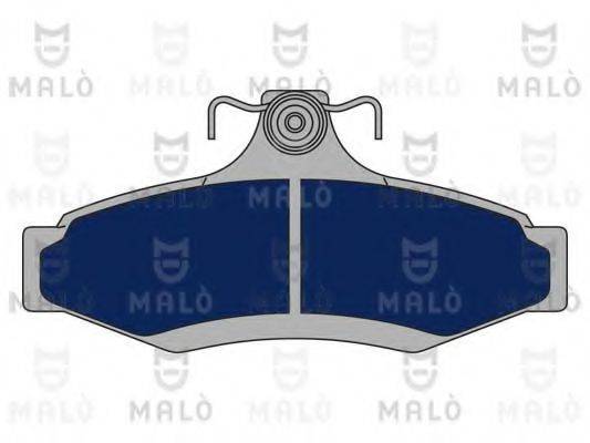 MALO 1050805 Комплект гальмівних колодок, дискове гальмо