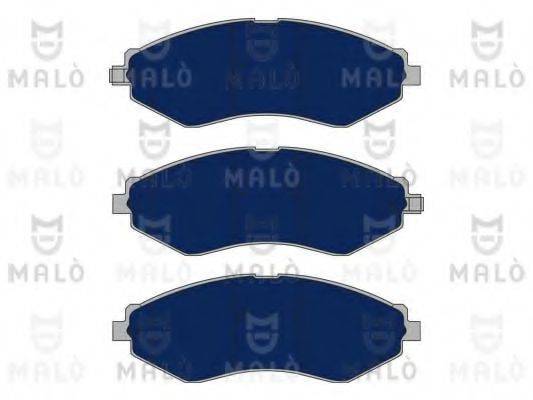 MALO 1050806 Комплект гальмівних колодок, дискове гальмо