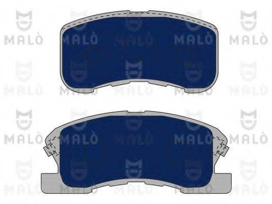 MALO 1050812 Комплект гальмівних колодок, дискове гальмо