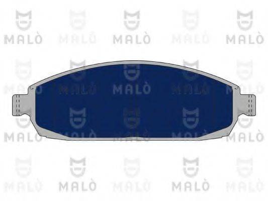 MALO 1050836 Комплект гальмівних колодок, дискове гальмо