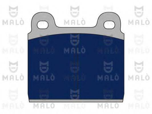 MALO 1050841 Комплект гальмівних колодок, дискове гальмо