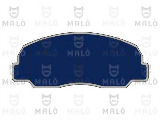 MALO 1050852 Комплект гальмівних колодок, дискове гальмо