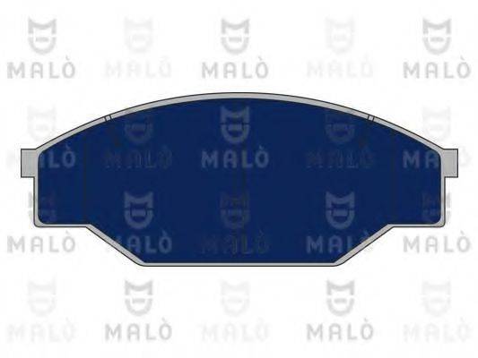 MALO 1050856 Комплект гальмівних колодок, дискове гальмо