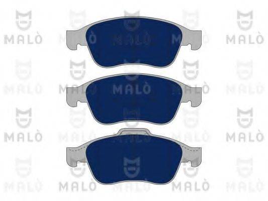 MALO 1050995 Комплект гальмівних колодок, дискове гальмо