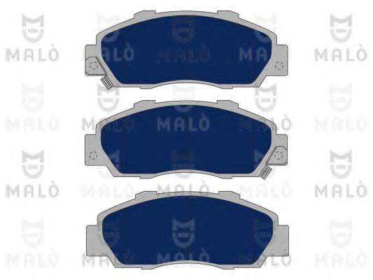 MALO 1051078 Комплект гальмівних колодок, дискове гальмо