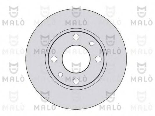MALO 1110004 гальмівний диск